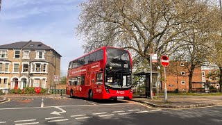 Full Route Visual  Arriva London 202 Blackheath Royal Standard  Crystal Palace  HT10 SK70 BVA [upl. by Ettezzil558]