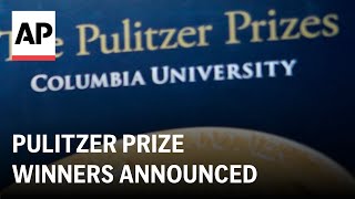 Pulitzer Prize Board announces winners for excellence in journalism arts [upl. by Shear492]