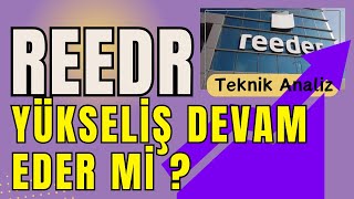 REEDER TEKNOLOJİ  REEDR SON DURUM TEKNİK ANALİZ [upl. by Anauqahc]