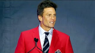 Tom Brady Inducted Into New England Patriots Hall of Fame [upl. by Petta]