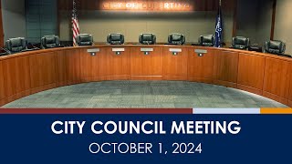 Cupertino City Council Meeting  October 1 2024 [upl. by Innos]