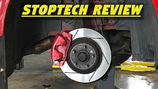 StopTech Street Slotted Rotors REVIEW  After 2 Years of Use on Dodge Charger [upl. by Llevrac]