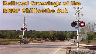 Railroad Crossings of the BNSF Chillicothe Sub Volume 11 [upl. by Pinto871]