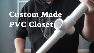 How To Make PVC Clothes Rack [upl. by Okiek]