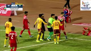 SAG FOOTBALL NEPAL VS SRILANKA 11 HIGHLIGHTS [upl. by Laurance]