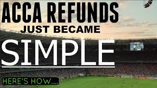 Matched Betting Accumulator Refunds Made Easy  An Overview of ACCA Catcher [upl. by Glass652]