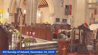 The Bermuda Cathedral 4th Sunday of Advent December 24 2023 [upl. by Race]