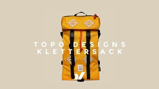 The Topo Designs Klettersack Backpack [upl. by Eremaj]