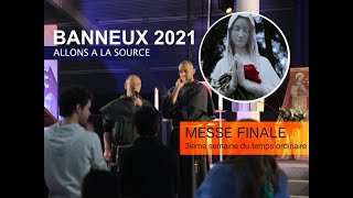 Banneux 2021  Messe du dimanche [upl. by Nonnelg]