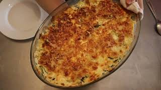 Gratin de courgettes aux Ravioles recettefacile gratindelegumes [upl. by Einaoj354]