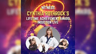 Cynthia Rothrocks Lifetime Achievement Martial Arts SuperShow [upl. by Assinna]