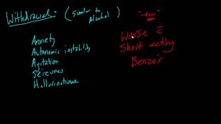 Substance Abuse Benzodiazepines Made Simple [upl. by Anak615]