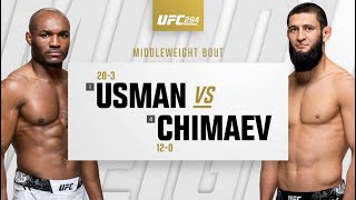 UFC 294 Khamzat Chimaev vs Kamaru Usman Highlights [upl. by Ennis]