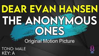 Dear Evan Hansen  The Anonymous Ones  Karaoke Instrumental  Male [upl. by Cletis]