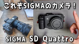 【The SIGMA】これぞシグマのフォビオンカメラ！SIGMA SD Quattro ファーストレビュー【Foveon】 [upl. by Kara-Lynn545]