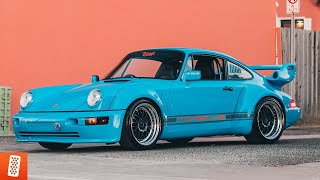 Building a Turbo Porsche 964 in 14 minutes COMPLETE TRANSFORMATION [upl. by Giverin]