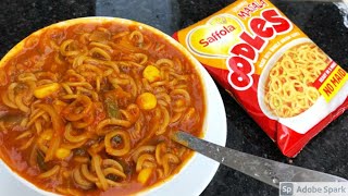 Saffola Oodles  New Style 5 Minute Recipe मैगी जैसा टेस्ट एक बार ट्राई करना बनता है Healthy Tasty [upl. by Akinor868]