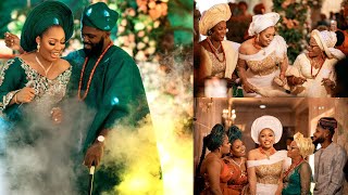 THE BEST NIGERIAN TRADITIONAL WEDDING  IGBO BRIDE MEETS YORUBA GROOM [upl. by Kalindi]