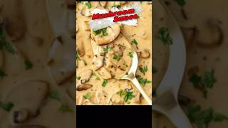 My Viral Creamy Mushroom Sauce Recipe shorts creamymushroomsauce onepotmeal [upl. by Camus]