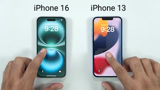 iPhone 16 vs iPhone 13  SPEED TEST [upl. by Ydissak]