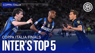 COPPA ITALIA FINALS  TOP 5 GOALS ⚽⚫🔵 [upl. by Enos]