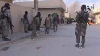 ISIS continues takeover of Syrian border town [upl. by Everrs]