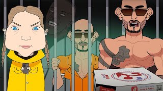 ANDREW TATE Cartoon  Parody of Whatcha Say  Rucka Rucka Ali [upl. by Jenkel]