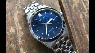 The Citizen Corso BM733059L Blue EcoDrive Watch The Full Nick Shabazz Review [upl. by Hgieloj]