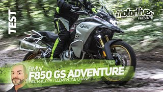 BMW F850 GS ADVENTURE  A qui sadressetelle  TEST MOTORLIVE [upl. by Nadda273]