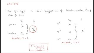 Isospin Quantum Number [upl. by Shuma]