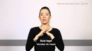 Guía legal en lengua de señas Vocales de mesa [upl. by Samid761]