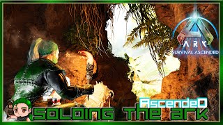 Cave of the Massive  Which Dino is best Soloing the Ark Ascended 45 [upl. by Wehrle]