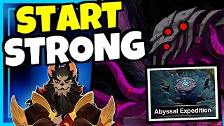 ABYSSAL EXPEDITION STRATEGY AFK ARENA [upl. by Osrock]