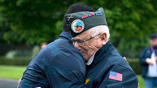 WWII Battlefield Return  Heroes Return To Normandy 74th DDAY Anniversary [upl. by Livvi]