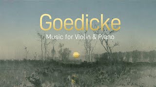 Goedicke Music for Violin amp Piano [upl. by Ardnat66]