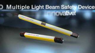 Multiple Light Beam Safety Devices  Leuze electronic [upl. by Thibaut]