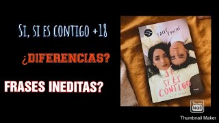 DIFERENCIAS DEL PRIMER LIBRO DE SISI ES CONTIGO CON EL SI SI ES CONTIGO 18 [upl. by Agemo]