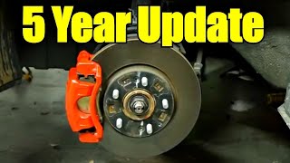 How To Paint Brake Calipers and a 5 Years Later Update [upl. by Eylatan]