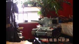 Asiatam KV2 Rc Tank  Clark TK22 RU [upl. by Needan128]