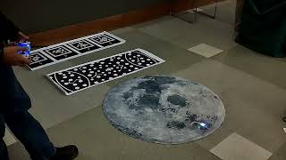 JROTC CoDrone demo of a landing on a MOON map done at a Science Expo at the Harker Heights Library [upl. by Woods]