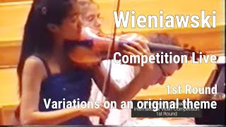 Wieniawski Variations on an Original Theme Soojin Han aged 15 Marcin Sikorski [upl. by Alodi]