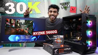 30000rs PC Build With Ryzen 5 5600G 🤩 Hard Gaming amp Editing Test Best Budget PC⚡️Antec [upl. by Pul]