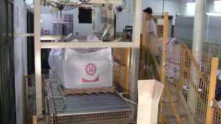 BIG BAG FILLING MACHINE  GROSS BG WITH OVERLAP [upl. by Aihpledalihp]