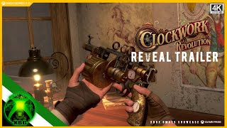 Clockwork Revolution  Reveal Trailer [upl. by Ailahs]