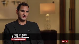 Roger Federer Talks About Life After Retirement On BBC Breakfast 14062024 [upl. by Greenberg834]