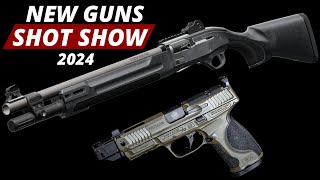 The BEST Pistols Rifles And Shotguns Of SHOT Show 2024 [upl. by Anaer]