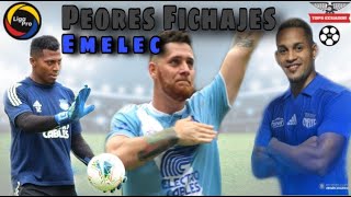 Peores Fichajes Emelec Parte 1TopsEcuador [upl. by Aramal]