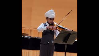 violin recital 🎻  Gavotte  JB Lully  by D2 d1d2everythinghd [upl. by Arreis826]