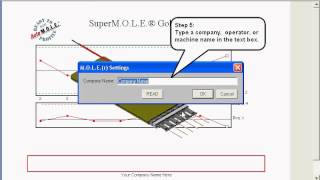 Configuration Wizard in SuperMOLE® Gold SPC Software [upl. by Achilles382]