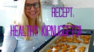 Recept Gezonde Kipnuggets  Healthy Chickennuggets [upl. by Euqinay]